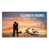 MFT結婚と家族のセラピスト マグネット名刺 (正面)