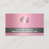 MFT結婚と家族のセラピスト 名刺 (正面)