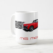 MGのマグ コーヒーマグカップ (正面左)