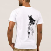 MGの白のティー Tシャツ (裏面)