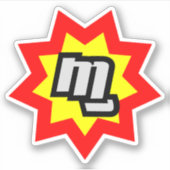 MGシンボルカスタムカットステッカー シール (正面)