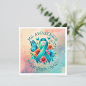 MG認識度 |重症筋無力症リボン (スタンド正面)