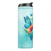 MG認識度 |重症筋無力症リボン タンブラー (回転左)