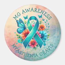 MG認識度 |重症筋無力症リボン マグネット