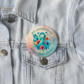 MG認識度 |重症筋無力症リボン 缶バッジ (インサイチュ)