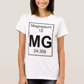 Mg -マグネシウム tシャツ (正面)