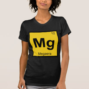 Mg - メガイラ エリニュース 化学周期表 tシャツ