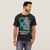 MG My Dad s Fight Is My Fight Myasthenia Gravis Aw Tシャツ (正面フル)