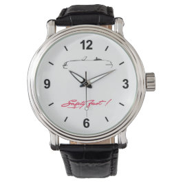 MG RV8 Armbanduhr mit Leder 腕時計