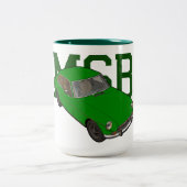 mgbの緑 ツートーンマグカップ (中央)