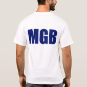 mgbの青 tシャツ (裏面)