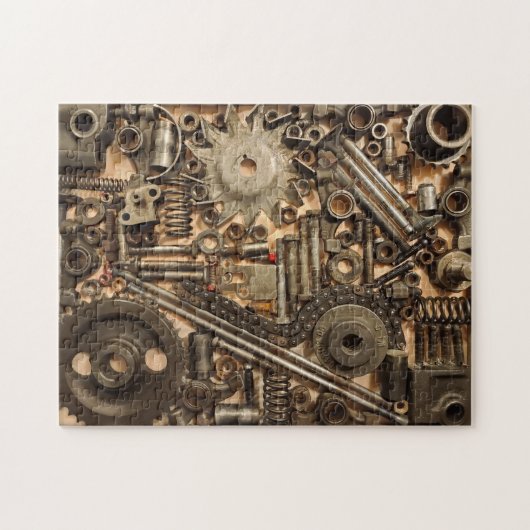MGBエンジンパーツ ジグソーパズル (横)
