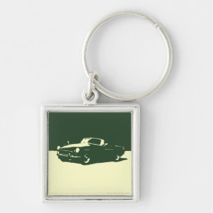 MGB、1971年 – Racing Green (軽いキーチェーン) キーホルダー