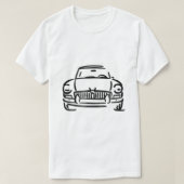 MGB GT MGイギリスの自動車愛好家 Tシャツ (デザイン正面)