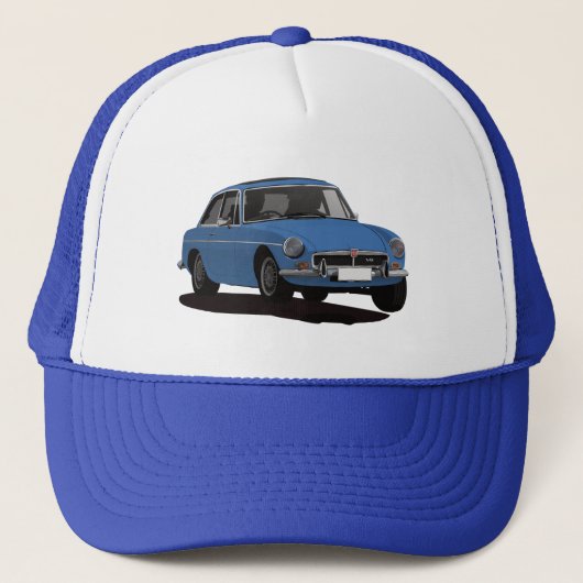 MGB GT V8 - 青 キャップ (正面)