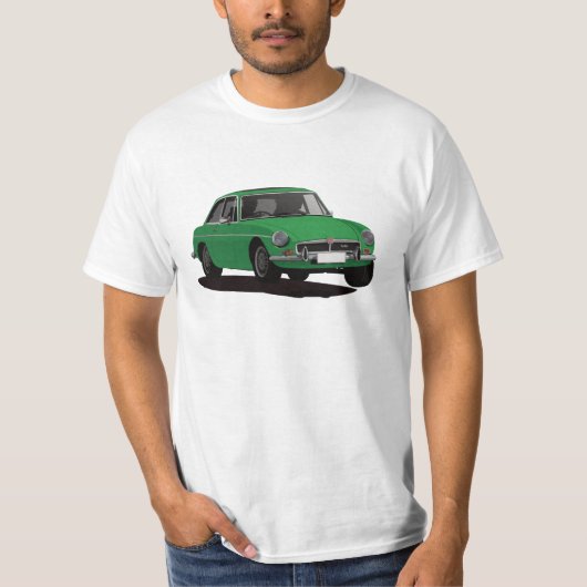 MGB GT V8 - 3 x green – 色調を選択！ Tシャツ (正面)