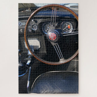 MGCヴィンテージイギリスのスポーツカー。 ジグソーパズル