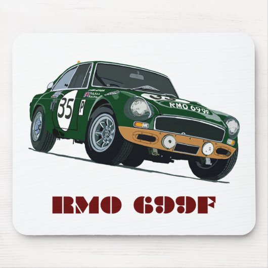 MGC GTS RMO 699F マウスパッド (正面)