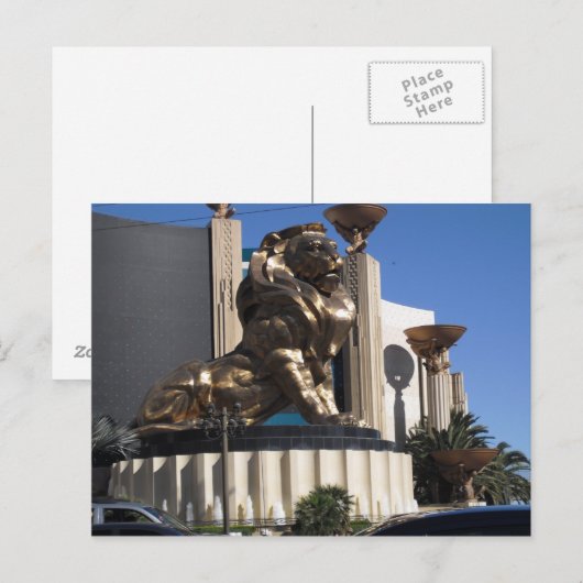 MGMライオン ポストカード (正面/裏面)