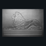 MGMローエスリオン ポスター<br><div class="desc">1930年代から1940年代のブラック&ホワイトMGM Lowsロゴ</div>