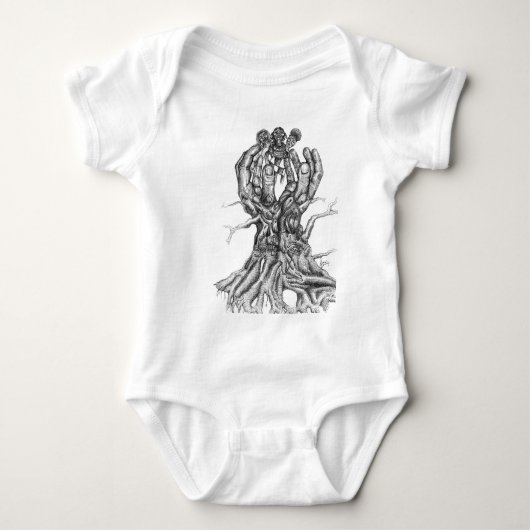 MGPのロゴb/w Tシャツ (正面)