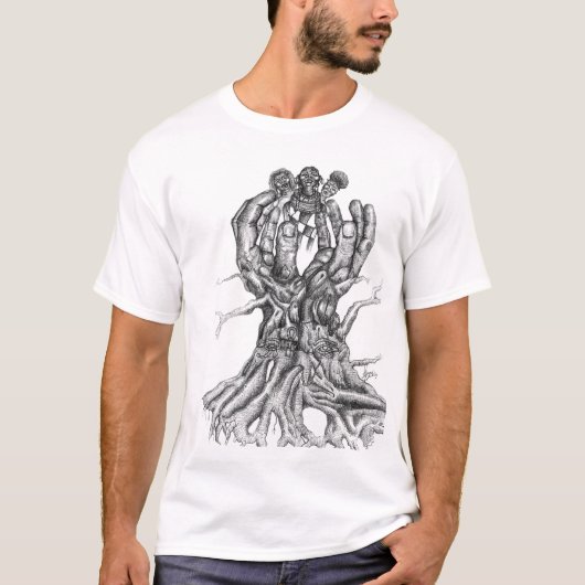 MGPのロゴb/w Tシャツ (正面)