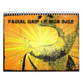 MGS 2012年の顔の毛 カレンダー (カバー)