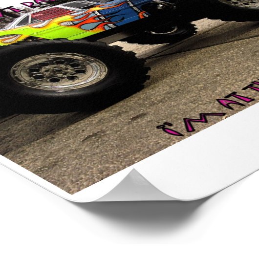 MGT 8 （雨） ポスター (角)