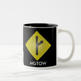 MGTOW ツートーンマグカップ
