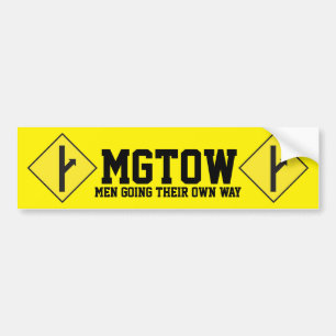 MGTOW -行っている人彼らの自身の方法 バンパーステッカー
