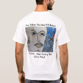 MGTOW -行っている人彼らの自身の方法 Tシャツ (裏面)