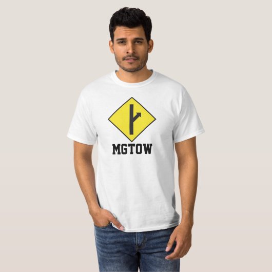 MGTOW -行っている人彼らの自身の方法 Tシャツ (正面フル)