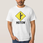 MGTOW -行っている人彼らの自身の方法 Tシャツ (正面)