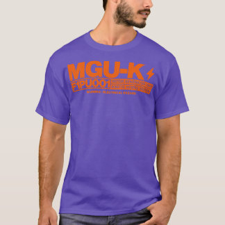 MGUK F1ハイブリッド電源装置オレンジデザイン Tシャツ