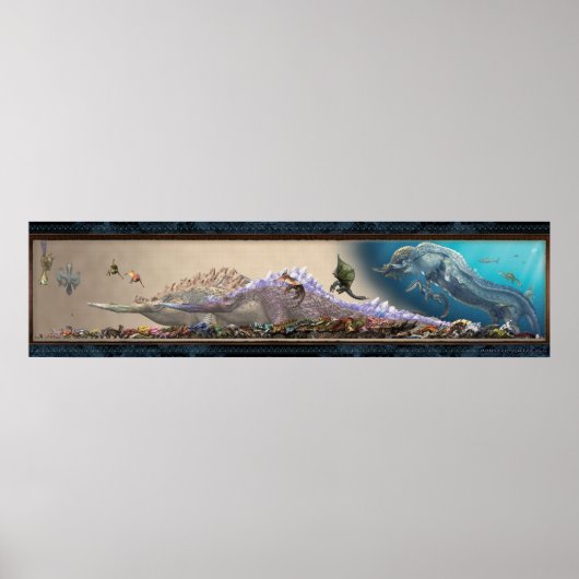 MH3モンスターチャートすべてのモンスターのリスト ポスター (正面)