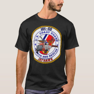 MH60 Jayhawk USCG SAR Tシャツ