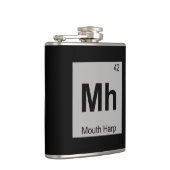 Mh - モーウスハープ 音楽 化学 周期表 フラスク (右)