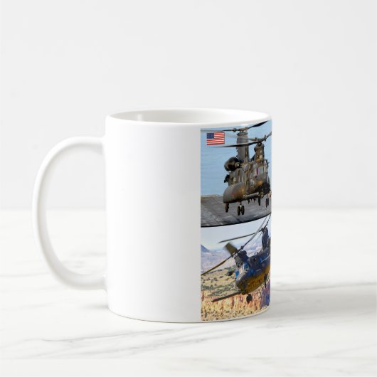 MH-47Gチヌーク コーヒーマグカップ (左)