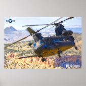 MH-47Gチヌーク ポスター (正面)