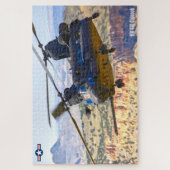 MH-47G CHINOOK （20x30インチ） ジグソーパズル (縦)