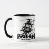 MH-6小さい鳥の信号器のコーヒー・マグ マグカップ (左)