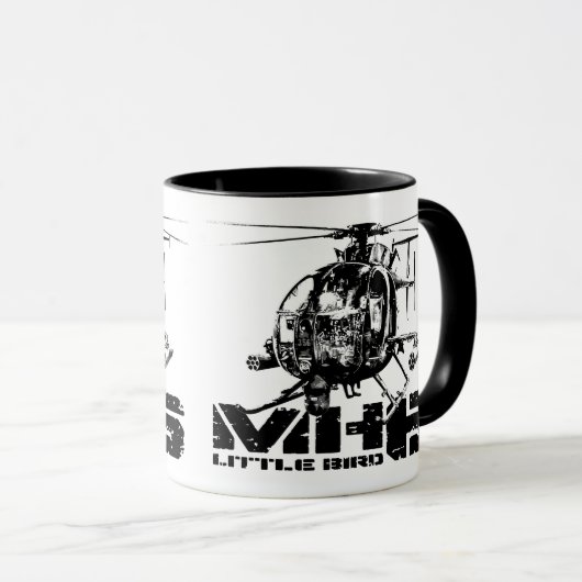 MH-6小さい鳥の信号器のコーヒー・マグ マグカップ (正面右)