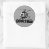 MH-6小鳥の丸クラシックシール ラウンドシール (バッグ)