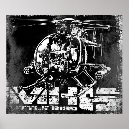 MH-6小鳥ポスター ポスター (正面)