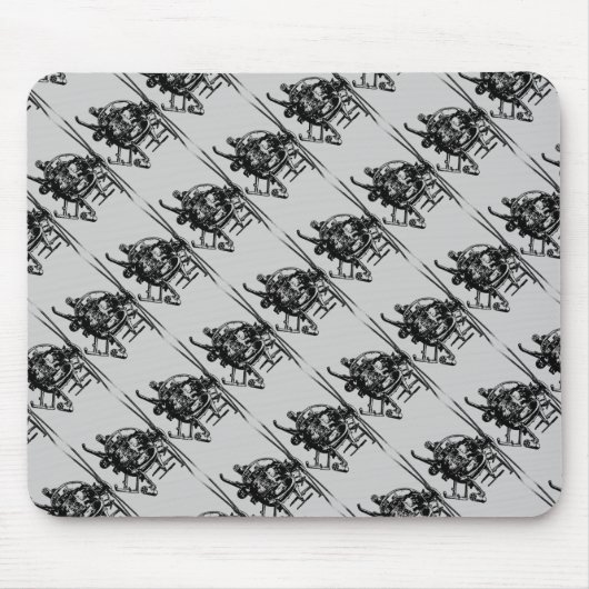 MH-6小鳥マウスパッド マウスパッド (正面)