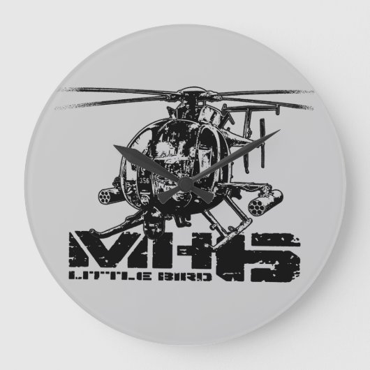 MH-6小鳥壁時計 ラージ壁時計 (正面)