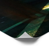 MH-60シーホークヘリコプターの海上への着陸 ポスター (角)