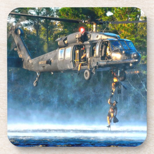MH-60Mブラックホーク コースター (正面)