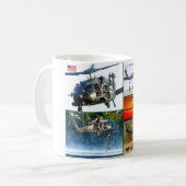 MH-60Mブラックホーク コーヒーマグカップ (正面左)