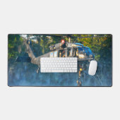 MH-60Mブラックホーク デスクマット (キーボード&マウス)